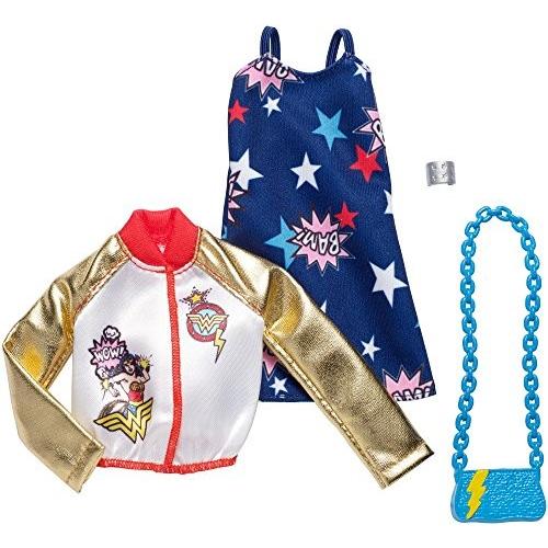 バービー バービー人形 着せ替え FKR77 Barbie DC Comics Fashion, Blue : バービー(Barbie) バービーとケン セット着せ替え人形