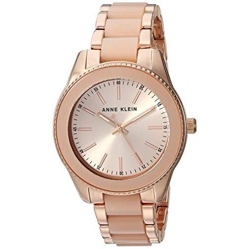 腕時計 アンクライン レディース AK/3214LPRG Anne Klein Women's AK/3214LPRG Rose Gold-Tone and Lig