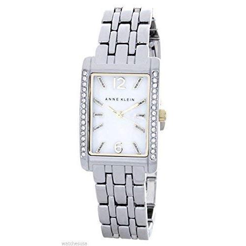 腕時計 アンクライン レディース AK/1903MPTT Anne Klein Women's Mother of Pearl Dial Rectangular B