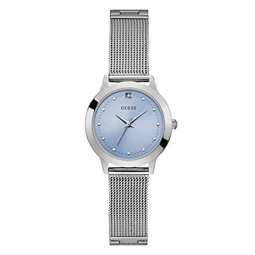 腕時計 ゲス GUESS U1197L2 GUESS Women's Quartz Stainless-Steel Strap, Silver, Casual Watch (Model: U1197L