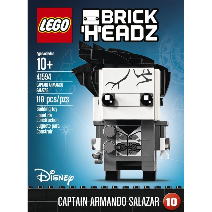レゴ 6175578 LEGO BrickHeadz Captain Armando Salazar 41594 Building Kit｜maniacs-shop｜02