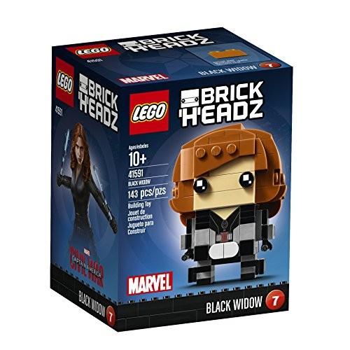 レゴ 6175568 LEGO BrickHeadz Black Widow 41591 Building Kit