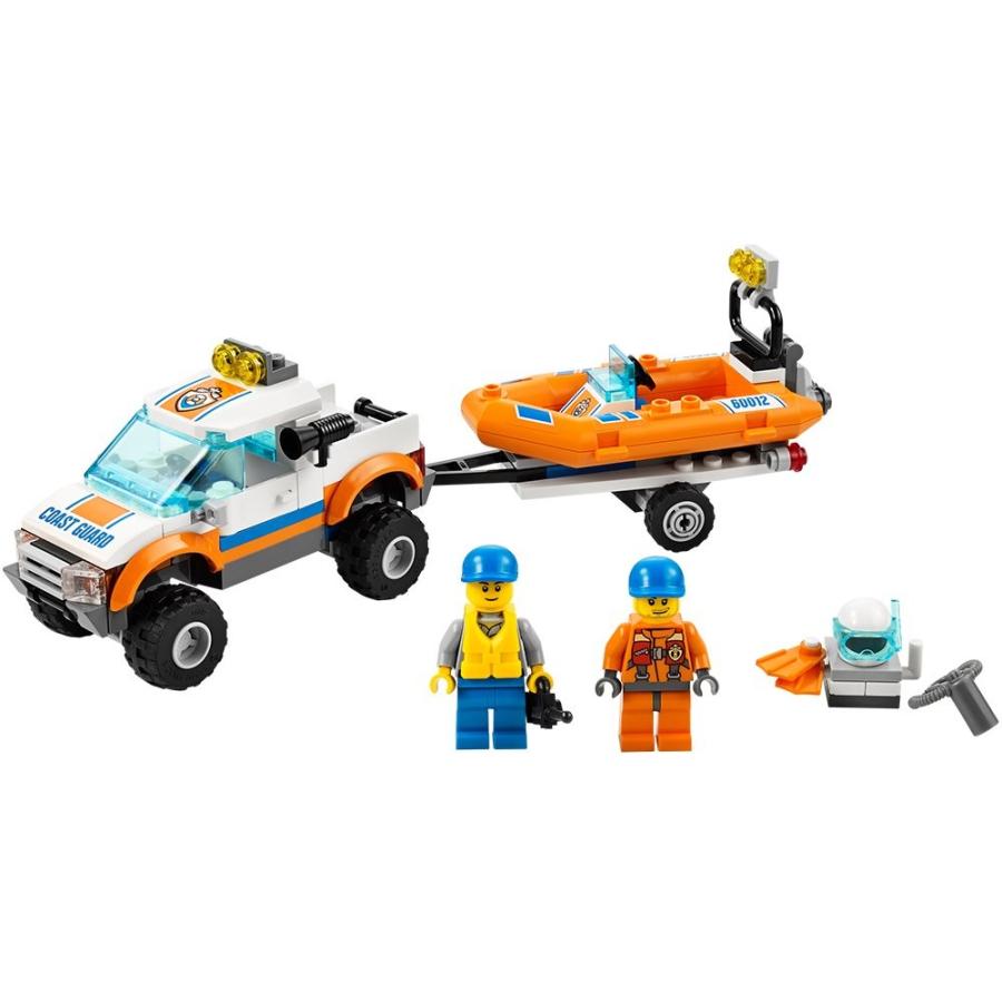 レゴ シティ 6024983 LEGO City 60012 4x4 and Diving Boat｜maniacs-shop｜03