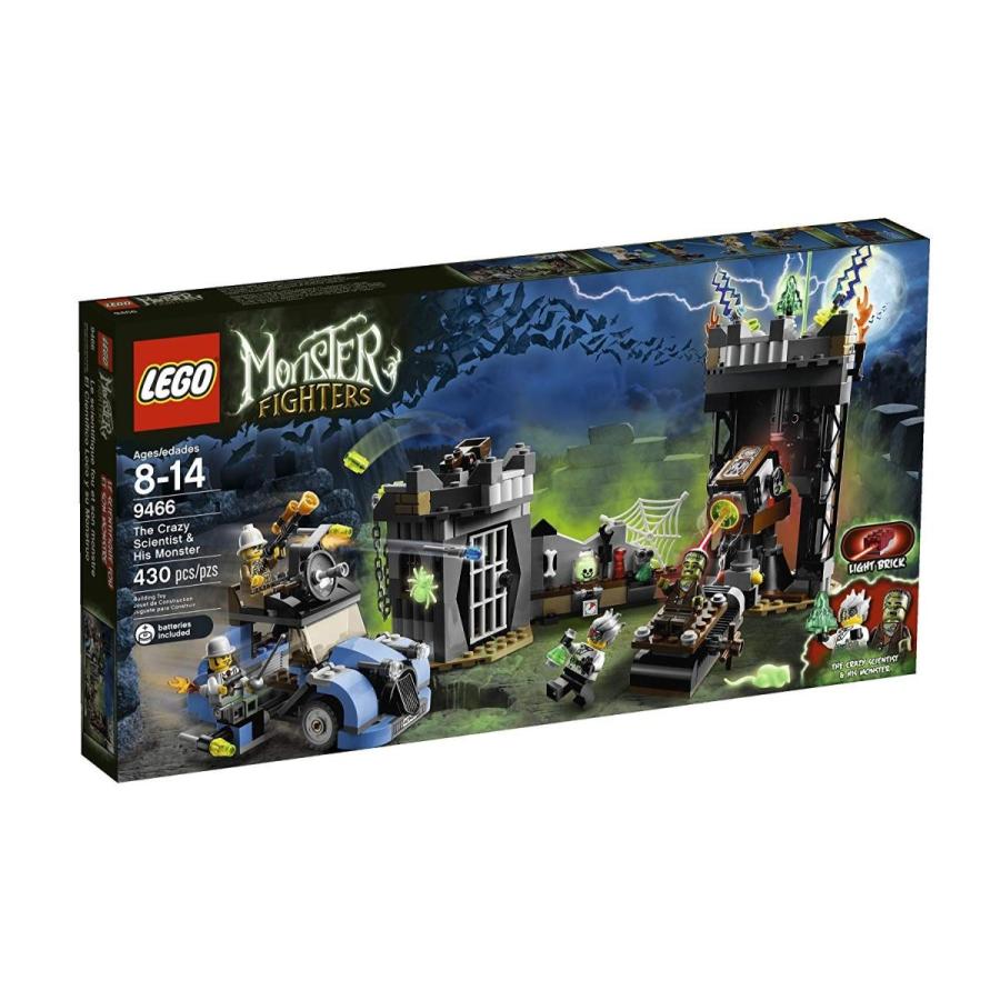 返品送料無料 The Fighters Monster 送料無料 Lego レゴ Crazy 9466レゴ Monster His Scientist