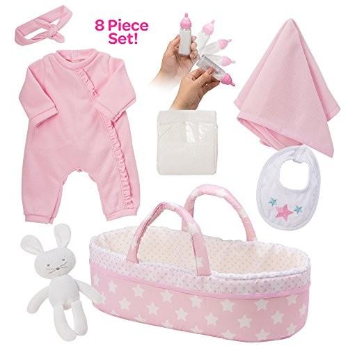 アドラ 赤ちゃん人形 ベビー人形 2181210 Adora Adoption Babies Essentials， 8-Piece Adoption Baby D