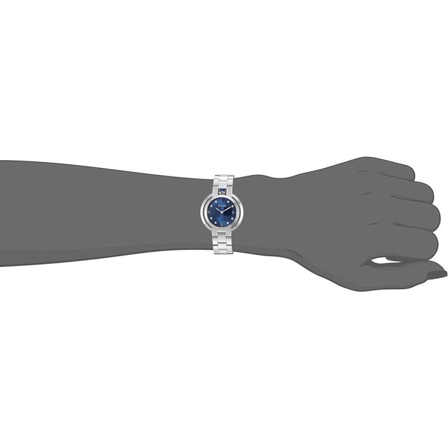 ブローバ Bulova ルバイヤットコレクション レディース腕時計 96R225 文字盤に８つのダイヤモンド 1の画像