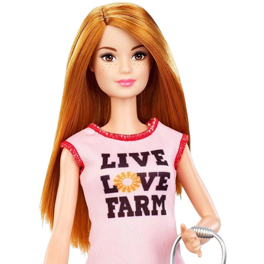 バービー バービー人形 バービーキャリア FXP15 Barbie Chicken Farmer Doll, Red-Haired, and Pla｜maniacs-shop｜03