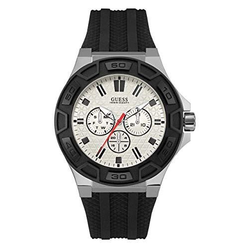 腕時計 ゲス GUESS 13732386 GUESS Factory Men's Black Multifunction Watch