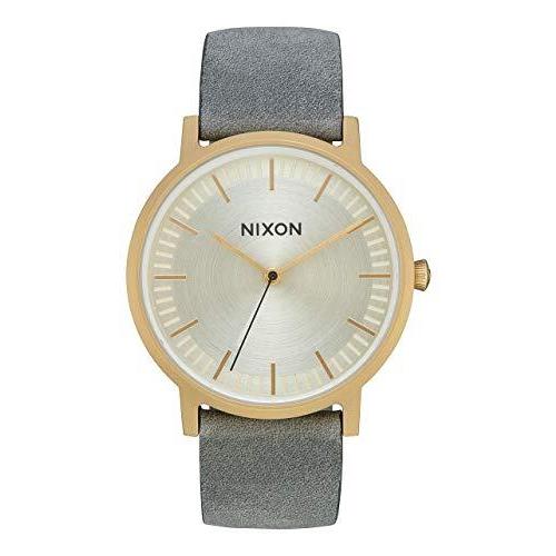 腕時計 ニクソン アメリカ A10582982-00 Nixon Porter Leather A1058-2982 Mens Wristwatch｜maniacs-shop