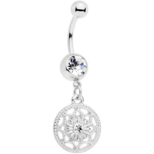 ボディキャンディー ボディピアス アメリカ 65568-CL Body Candy 316L Steel Navel Ring Piercing｜maniacs-shop