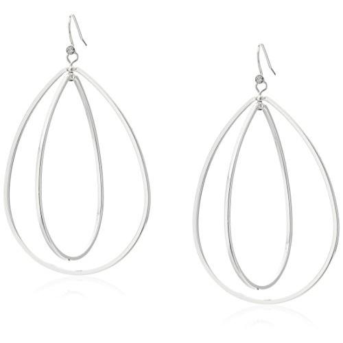 宝石質ガーネットAAAのフープピアス／モザンビーク産・しずく型・K16GP仕上げ 宝石質ガーネットAAAのフープピアス／モザンビーク産・しずく型・K16GP