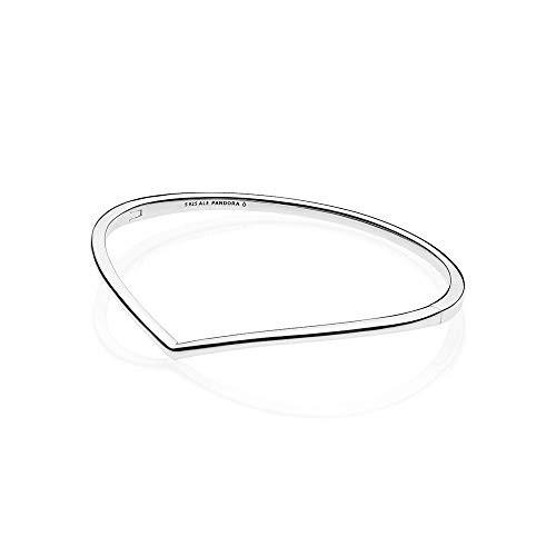 手数料安い パンドラ ブレスレット アクセサリー 3 Pandora Jewelry Polished Wishbone Bangle Sterling Rakuten Sribalajicaffe Com