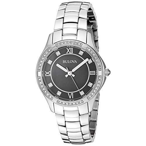 Bulova women's stainless steel watch new arrivals