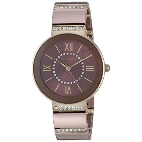【コンビニ受取対応商品】 Anne AK/2947BNTT レディース アンクライン 腕時計 Klein Bracelet Accented Crystal Premium Women's 腕時計