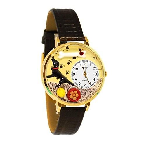 正規品販売！ 腕時計 気まぐれなかわいい プレゼント WHIMS-G0130011 Whimsical Gifts Black Labrador Retriever 腕時計