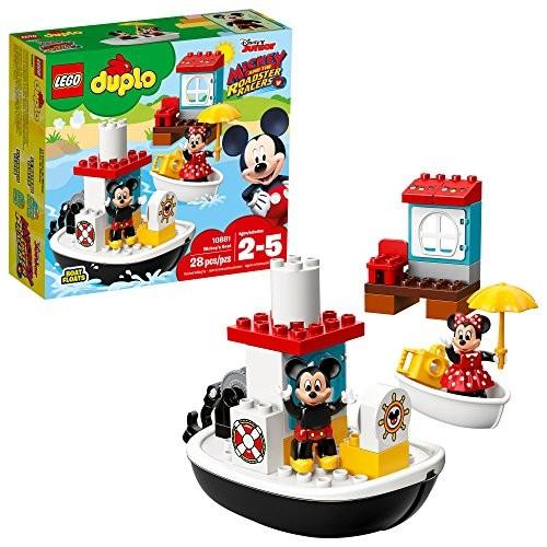 レゴ デュプロ 6213733 LEGO DUPLO Mickey’s Boat 10881 Building Blocks (28 Pieces)