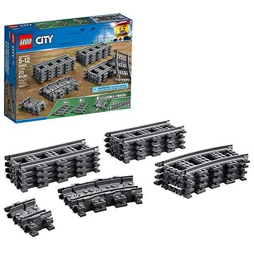 レゴ シティ 60205 LEGO City Tracks 60205-20 Pieces Extension Accessory Set, Train Track and Railway Expan｜maniacs-shop