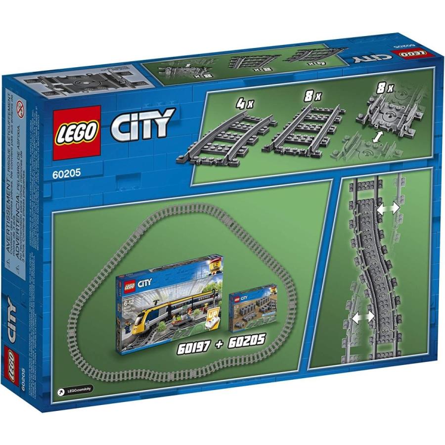 レゴ シティ 60205 LEGO City Tracks 60205-20 Pieces Extension Accessory Set, Train Track and Railway Expan｜maniacs-shop｜04