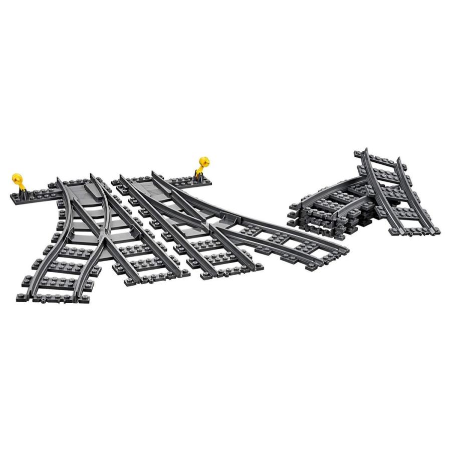 在庫品 レゴ シティ 60238 LEGO City Trains Switch Tracks 60238 Building Toy Set for Kids， Boys， and Girls Ages 5+