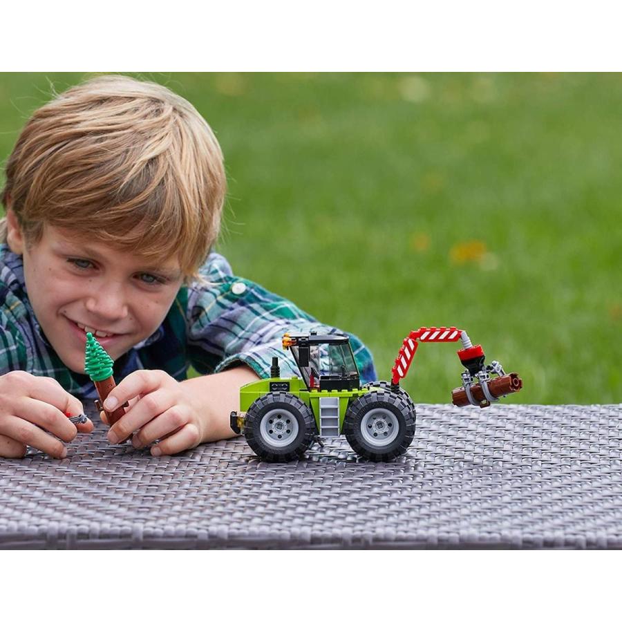 レゴ シティ 60181 City Great Vehicles Forest Tractor Toy, Build & Play Sets for Kids｜maniacs-shop｜06