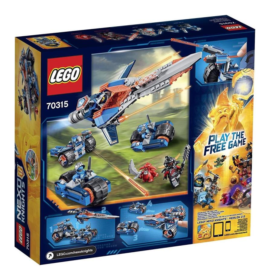 レゴ ネックスナイツ 70315 LEGO Nexo Knights - Clay’s Rumble Blade｜maniacs-shop｜02