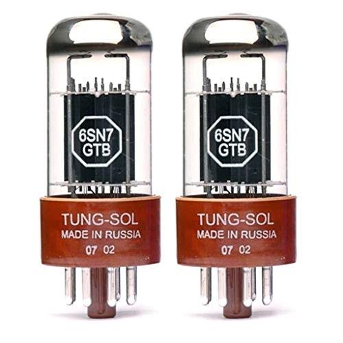 真空管 ギター・ベース アンプ New Gain Matched Pair (2) Tung-Sol Reissue 6SN7GTB Vacuum Tubes 6SN7