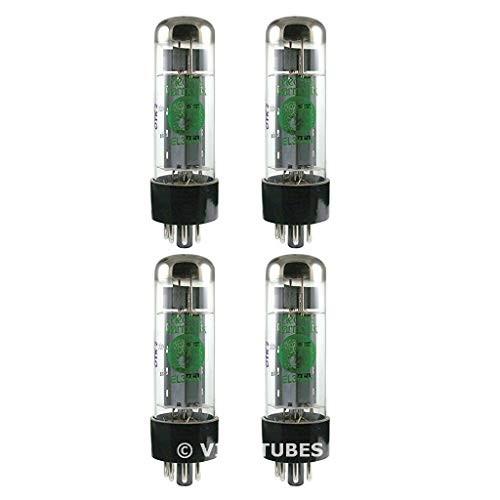 無意味さ管 ギター・軍事基地 アンプリファイアー New Current Matched Quad (4) Electro-Harmonix EL34 Small Bottle Vacu ギター用アンプ-ギター