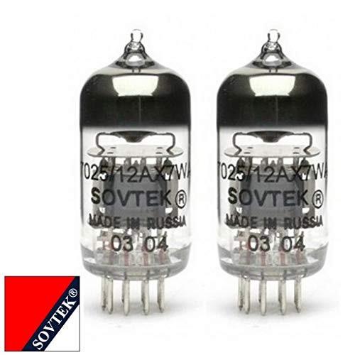 真空管 ギター・ベース アンプ Gain Matched Pair (2) Sovtek 12AX7WA 7025 ECC83 Vacuum Tubes - Brand