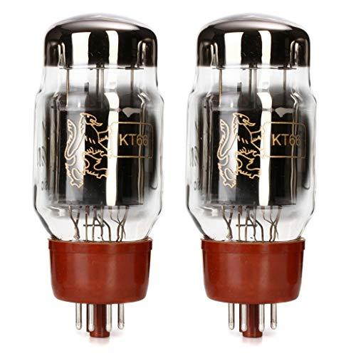 GOLD LION KT66　ペア　二本 真空管 ギター・ベース アンプ New Current Matched Pair (2