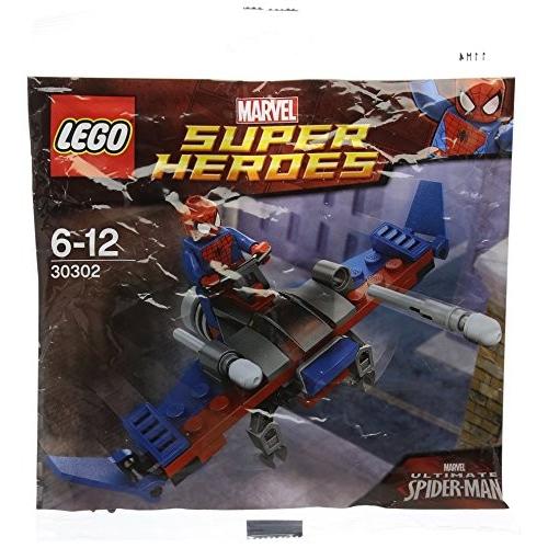 lego spiderman plane