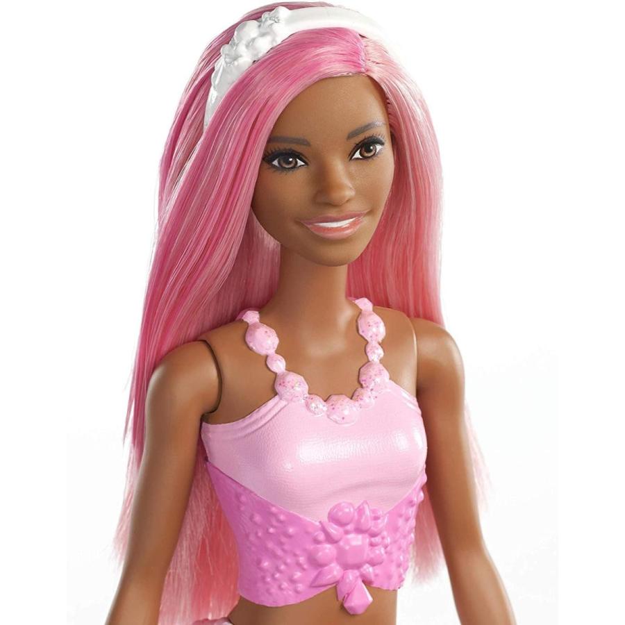 バービー バービー人形 ファンタジー FXT10 Barbie Dreamtopia Mermaid Doll， Pink Hair