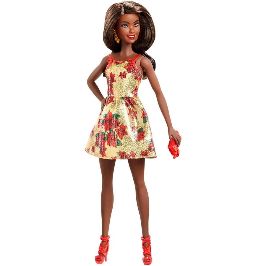 バービー バービー人形 日本未発売 FTF79 Barbie African American Holiday 2018 Doll_1