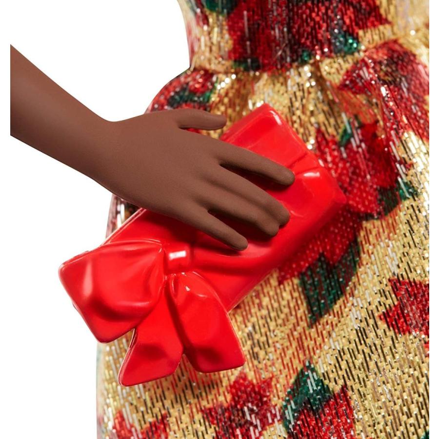 バービー バービー人形 日本未発売 FTF79 Barbie African American Holiday 2018 Doll_3