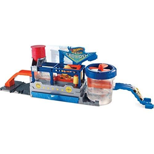 hot wheels mega city car wash