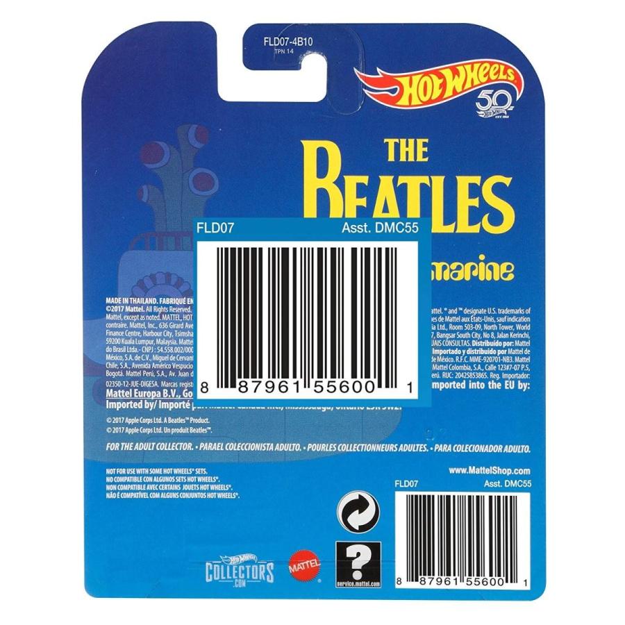 Hot Wheels ザ・ビートルズ ミニカーセット Amazon | MATTEL HOTWHEELS 