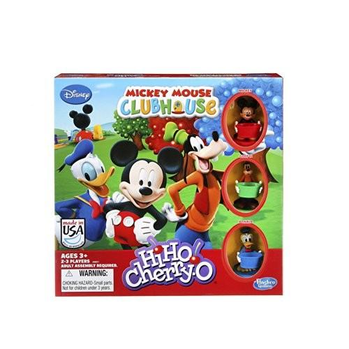 ボードゲーム 英語 アメリカ A8851 Hasbro Gaming Hi Ho Cherry-O Game Disney Mickey Mouse Clubhouse E｜maniacs-shop