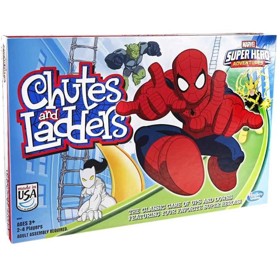 ボードゲーム 英語 アメリカ B5202 Hasbro Gaming Chutes and Ladders