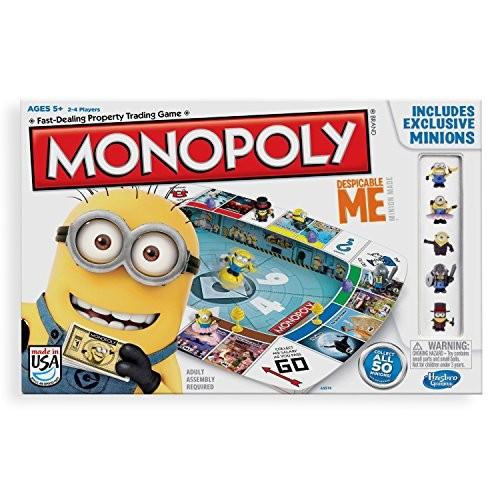 ボードゲーム 英語 アメリカ A2574 Monopoly Game Despicable Me Edition