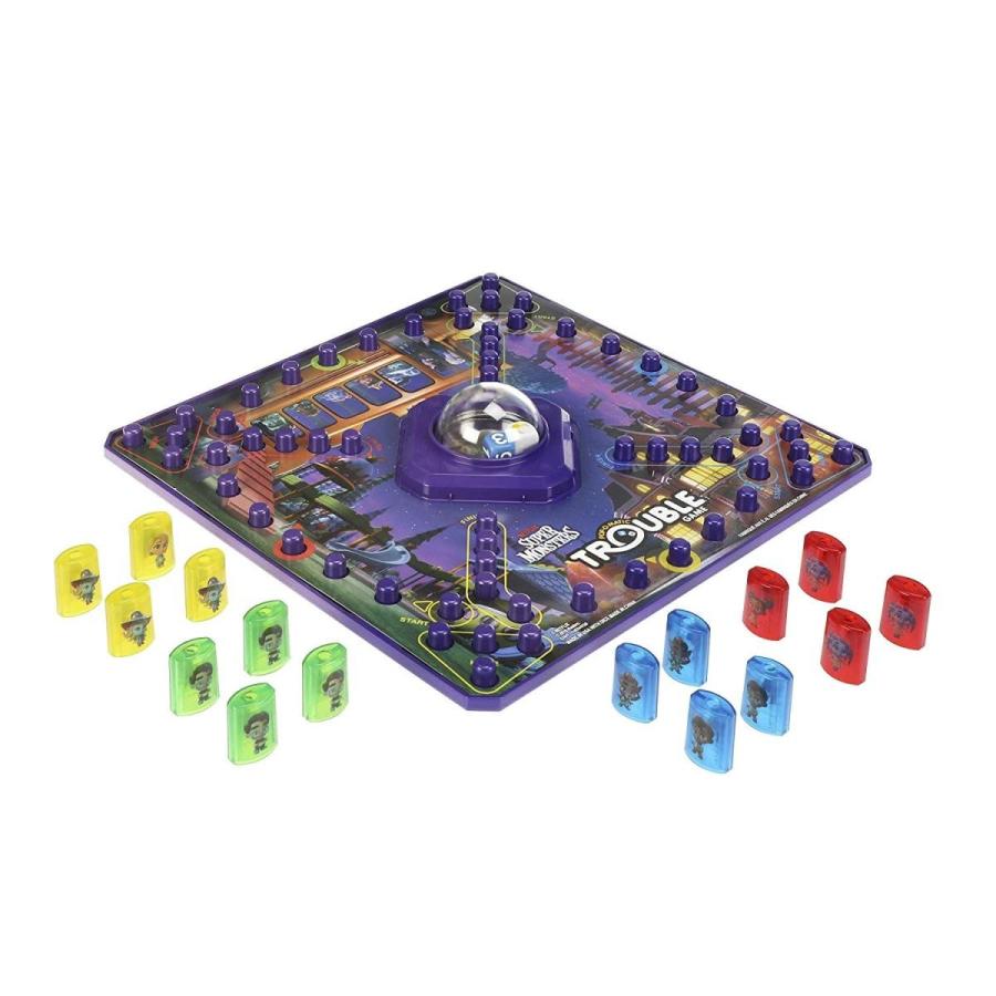 ボードゲーム 英語 アメリカ E5447 Hasbro Games Trouble: Netflix Super Monsters Edition Board Game f_2