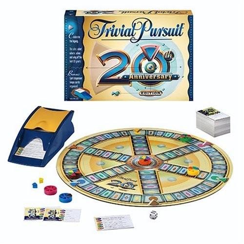 ボードゲーム 英語 アメリカ 40381 Hasbro Games Trivial Pursuit 20th Anniversary