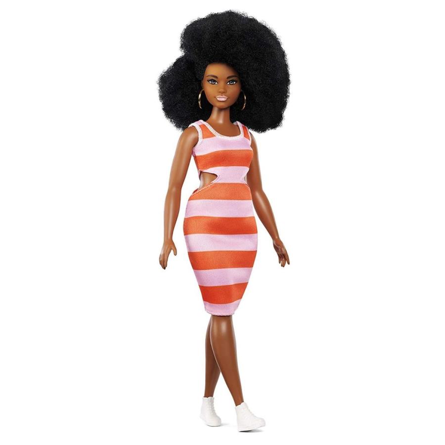 バービー人形 バービー ファッショニスタ 105 黒人 カービーウィズブラックヘアー ふくよか Barbie Fashionistas Fxl45 Pd マニアックス Yahoo 店 通販 Yahoo ショッピング