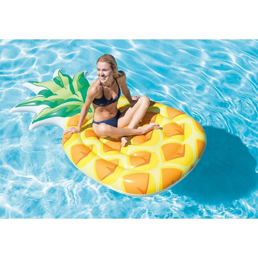フロート プール 水遊び 58761EP Intex Pineapple Mat Inflatable Matの画像