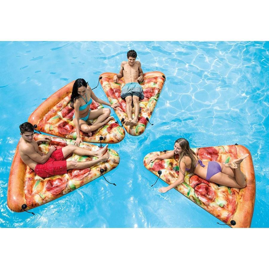 フロート プール 水遊び 58752EP Intex Pizza Slice Mat, Multi-Colored (58752EP)の画像