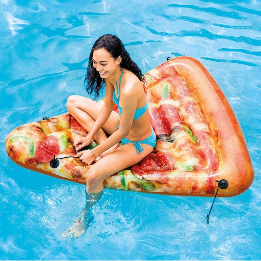 フロート プール 水遊び 58752EP Intex Pizza Slice Mat, Multi-Colored (58752EP)の画像