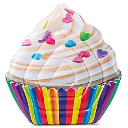フロート プール 水遊び 58770EP Intex 56\" Inflatable Cupcake Matの画像