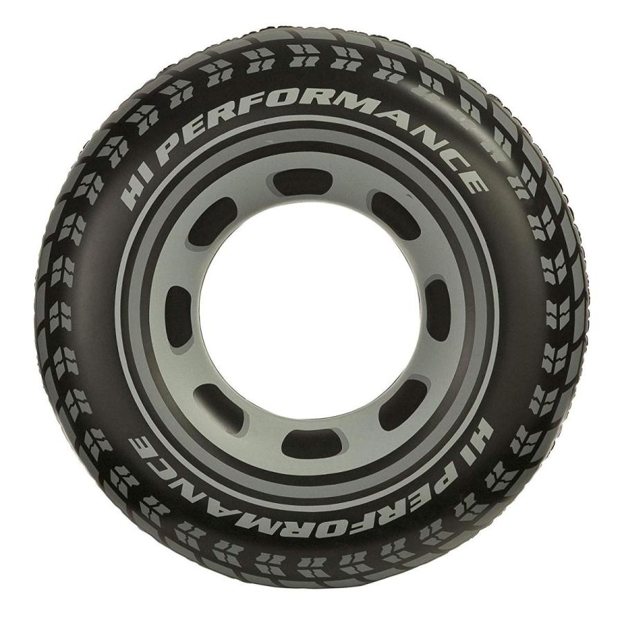 フロート プール 水遊び 44531 Intex Inflatable 36" Giant Tire Tubes for Swimming Pool/Lake/Ocean (4 P_2