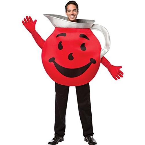 コスプレ衣装 コスチューム その他 4447 Rasta Imposta Men's Kool Aid Guy， Red/Black/Silver， One S