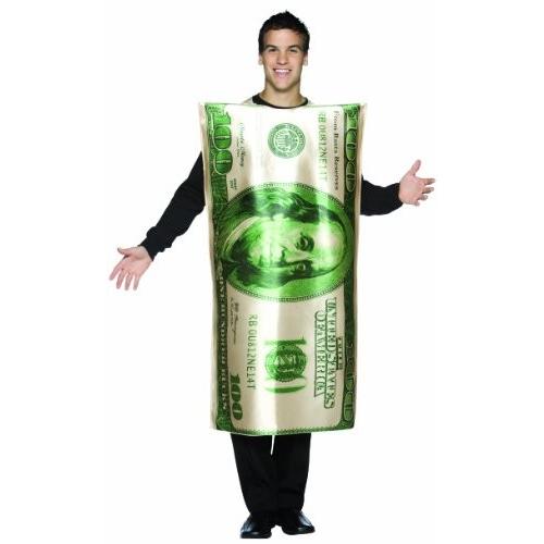 コスプレ衣装 コスチューム その他 335 Rasta Imposta Dollar 100 Bill Costume， Green/White， One Si