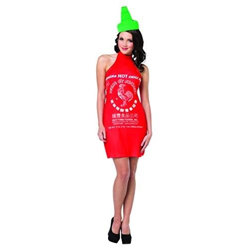 コスプレお召しもの お召しもの 余分の物 4626 Rasta Imposta Women's Sriracha Dress, Red, One Size 楽器、手芸、コレクション-その他のコスプレ衣装-コスプレ衣装