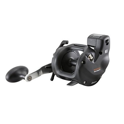 リール Okuma オクマ MA-20DLXT Okuma MA-20DLXT New Magda Linecounter Reel， Left Hand， Black
